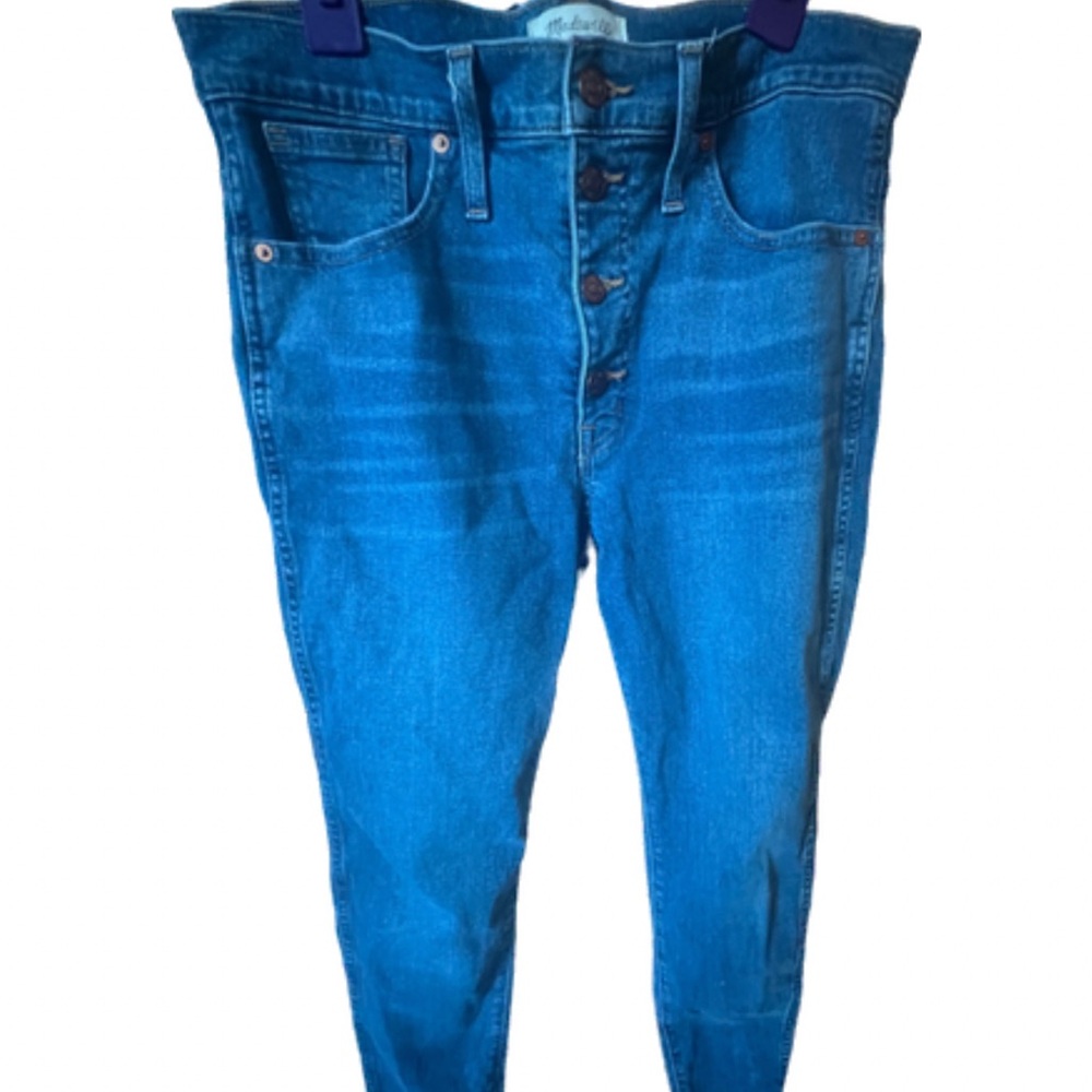 Madewell 10 in high rise skinny jeans size 31P